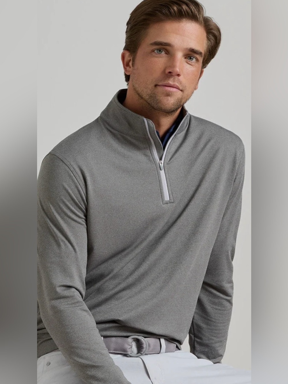 Peter Millar Crown Quarter-Zip Pullover.